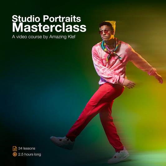 Studio Portraits Masterclass by Amazing Klef : Video Course